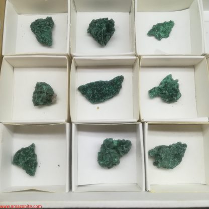 One Box Of 35 Malachite Mineral Specimens From Congo - Image 4