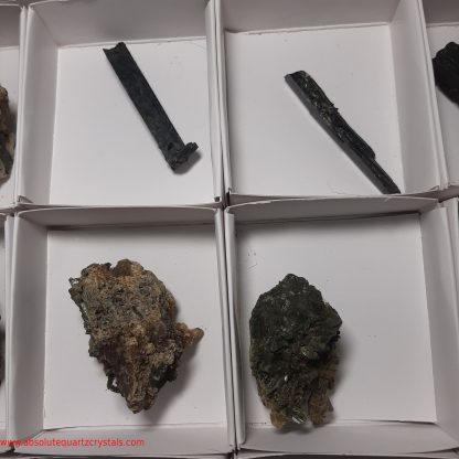 One Box 15 Aegerine Mineral Specimens From Malawi - Image 6
