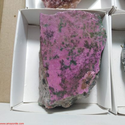 One Box of 6 Colbaltion Calcite Mineral Specimens From Congo - Image 5