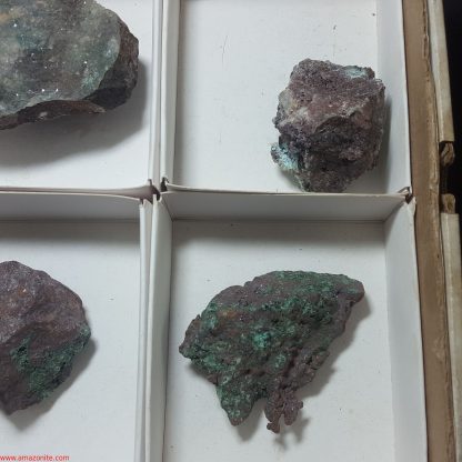 One Box Of 6 Assorted Specimen Minerals From Congo Rachel Linderman - Image 4