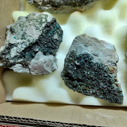 One Box Of 7 Epidote Mineral Specimens From Orange River (Clearance Sale) - Image 3