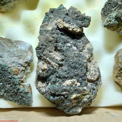 One Box Of 7 Epidote Mineral Specimens From Orange River (Clearance Sale) - Image 4