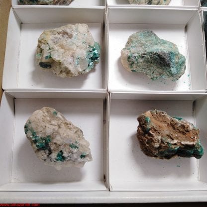 One Box of 12 Assorted Mineral Specimens From Congo Todd Wethy - Image 3