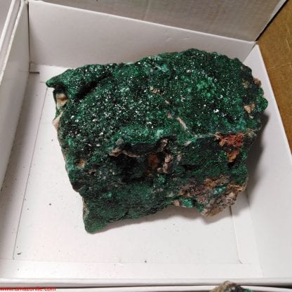One Box of 6 Malachite Mineral Specimens From Congo Rachel Linderman - Image 4