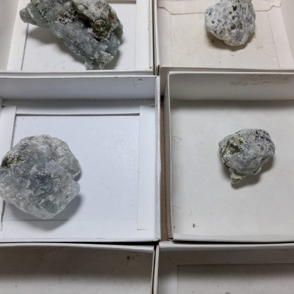 One Box Of 12 Prehnite Mineral Specimens From Mali    Skye Simpson - Image 7