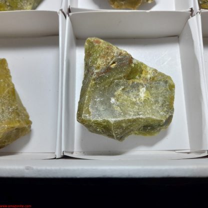 One Box Of 6 Green Opal (Raw Material) From Mali - Image 5