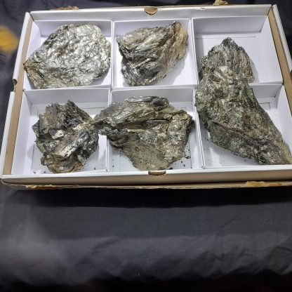 One Box Of Tourmaline In Fuchsite Mineral Specimens  Vikki Stelfox - Image 2