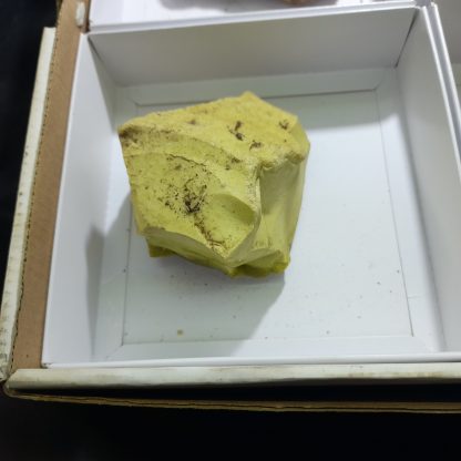 One Box Of 6 Green Opal (Cutting Material) Mineral Specimens From Mali Viki Stelfox - Image 4