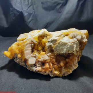 Large Yellow Fluorite Mineral Specimen From Orange River, South Africa