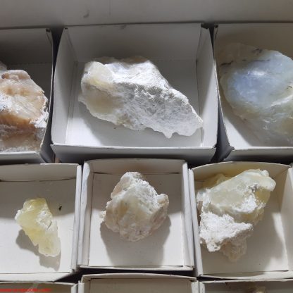 One Box of 13 Opal Mineral Specimens From Namibia - Image 7