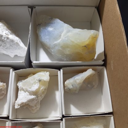 One Box of 13 Opal Mineral Specimens From Namibia - Image 6