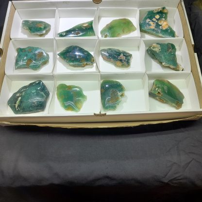 (WM03690) One Box Of 12 Mtorolite Mineral Specimens From Zimbabwe - Image 2