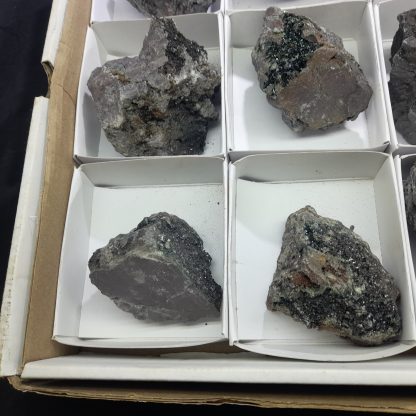 (WM03706) One Box Of 15 Libethenite Mineral Specimens From Congo (Neteru Hathor) - Image 4