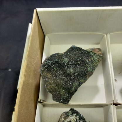 (WM03720) One Box Of 6 Libethenite Mineral Specimens From Congo - Image 3