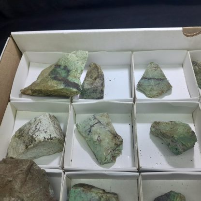 (WM03734) One Box Of 24 Transvaal Jade Mineral Specimens - Image 3