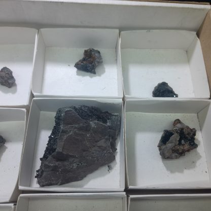 (WM03759) One Box Of 12 Libethenite Mineral Specimens From Congo - Image 6