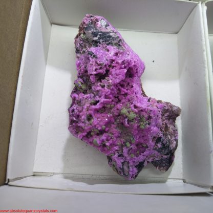 (WM03677) One Box of 6 Colbaltion Calcite Mineral Specimens From Congo Demetrius Reeves - Image 5
