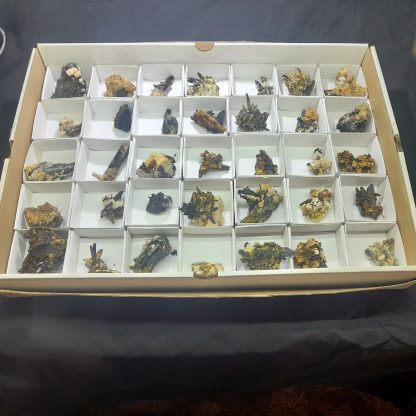 (WM03780) One Box Of 35 Aegerine/Feldspar Mineral Specimens From Malawi  Rachel Linderman - Image 2