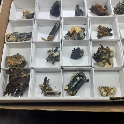 (WM03780) One Box Of 35 Aegerine/Feldspar Mineral Specimens From Malawi  Rachel Linderman - Image 4