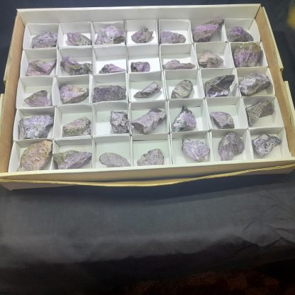 (WM03783) One Box Of 35 Atlantisite Mineral Specimens From South Africa Michael Brodhagen - Image 2