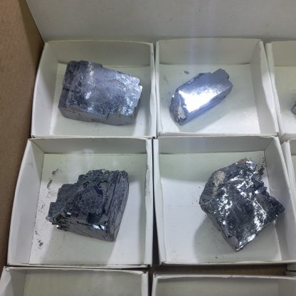 (WM03798) One Box Of 12 Galena Mineral Specimens From Zambia - Image 3
