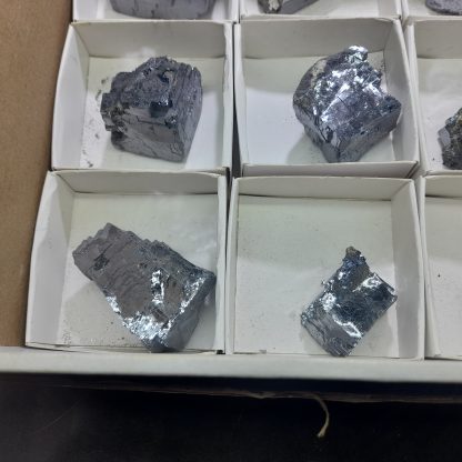 (WM03798) One Box Of 12 Galena Mineral Specimens From Zambia - Image 4