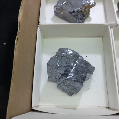 (WM03832) One Box Of 6 Galena Mineral Specimens From Malawi (Heimana Sherman ) - Image 4