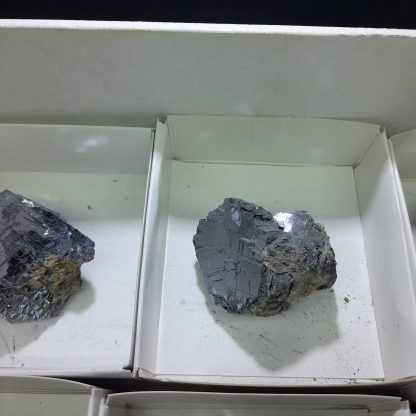 (WM03832) One Box Of 6 Galena Mineral Specimens From Malawi (Heimana Sherman ) - Image 6