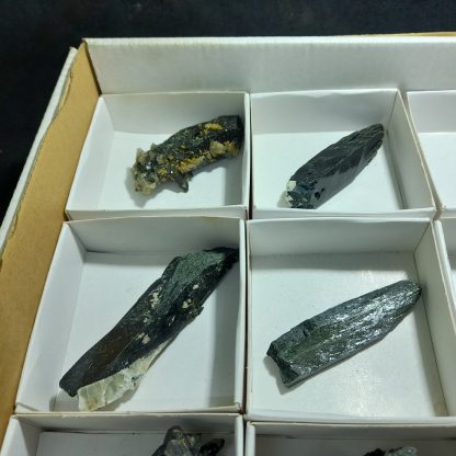 (WM03878) One Box Of 24 Aegerine Mineral Specimens From Malawi - Image 3
