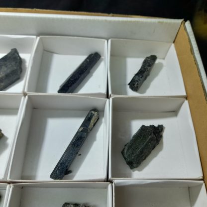 (WM03878) One Box Of 24 Aegerine Mineral Specimens From Malawi - Image 7