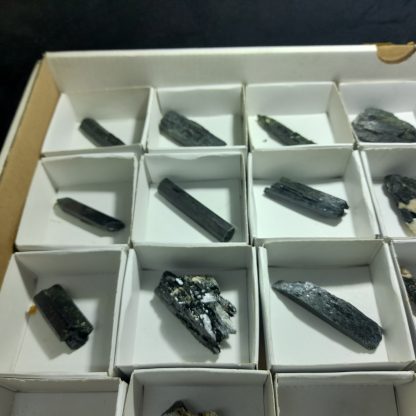 (WM03919) One Box Of 35 Aegerine Mineral Specimens From Malawi - Image 3