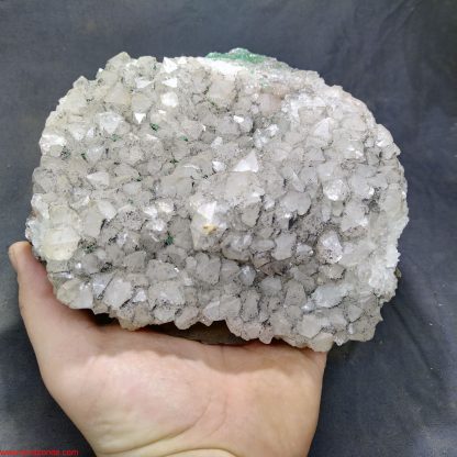 (LGM041) Big Quartz/Malachite Mineral Specimen From Congo (Victoria Faith) - Image 4