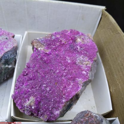 (WM03966) One Box of 6 Colbaltion Calcite Mineral Specimens From Congo - Image 6