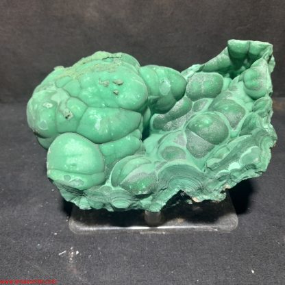 (LGM068) Botryoidal Malachite Mineral Specimen From Congo Chip Fryer - Image 2