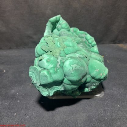 (LGM068) Botryoidal Malachite Mineral Specimen From Congo Chip Fryer - Image 3