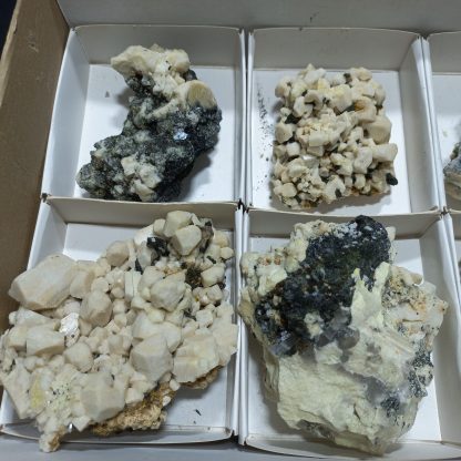(WM04069) One Box Of 6 Aegerine/Feldspar Mineral Specimens From Malawi - Image 4