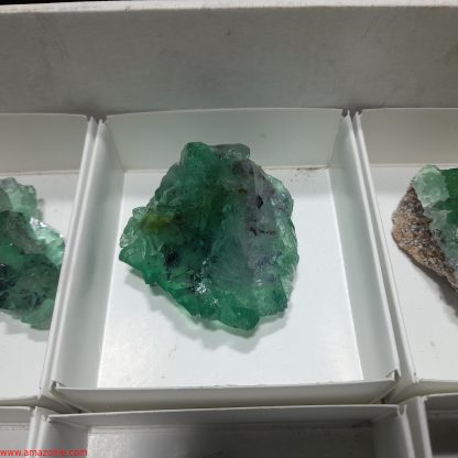 (WM04036) One Box Of 6 Fluorite Mineral Specimens From Riemvasmaak Rachel Linderman - Image 6