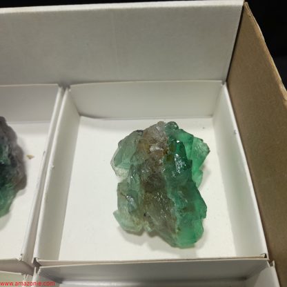 (WM04035) One Box Of 6 Fluorite Mineral Specimens From Riemvasmaak Vance Hewitt - Image 6
