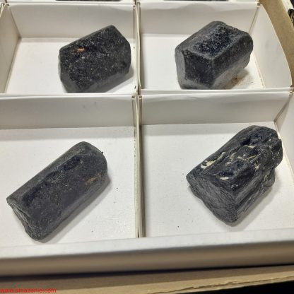 (WM04041) One Box Of 12 Tourmaline Mineral Specimens From Zimbabwe Lisa McNanny - Image 4