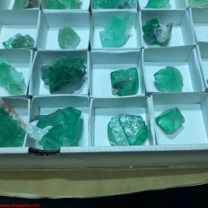 (WM04044) One Box Of 35 Fluorite Mineral Specimens From Riemvasmaak Joey Bolla - Image 5
