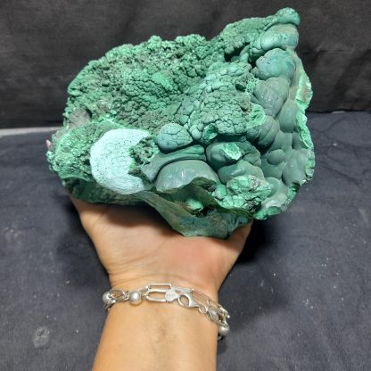 (LGM079) Large Botryoidal Malachite Mineral Specimen From Congo Congrats om your TSI Vance Hewitt - Image 6