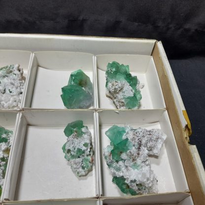 (WM04134) One Box Of 15 Fluorite Mineral Specimens From Riemvasmaak - Image 7