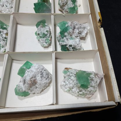 (WM04134) One Box Of 15 Fluorite Mineral Specimens From Riemvasmaak - Image 8