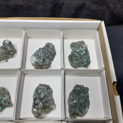 (WM04132) One Box Of 15 Emerald/Mica Mineral Specimens From Zimbabwe Vance Hewitt - Image 7