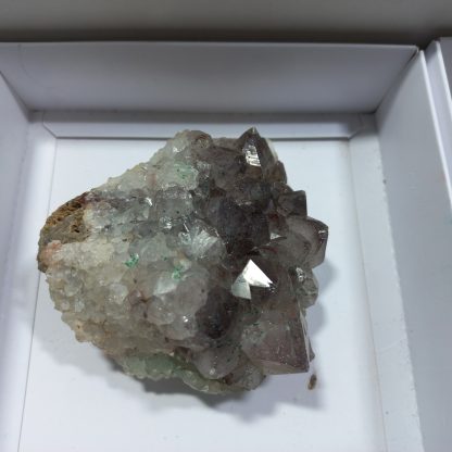 (WM01472) One Box Of 6 Specular Haematite/Malachite Quartz From Congo  Vance Hewitt - Image 5