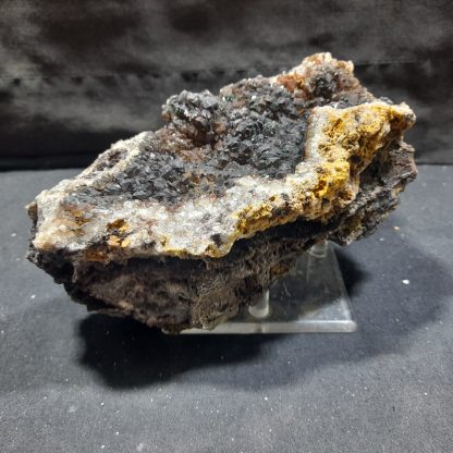 (LGM088) Specular Haematite/Malachite Quartz Mineral Specimen From Congo (Vance Hewitt) - Image 2