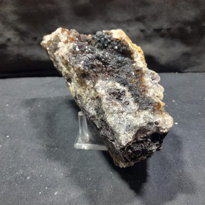 (LGM088) Specular Haematite/Malachite Quartz Mineral Specimen From Congo (Vance Hewitt) - Image 3