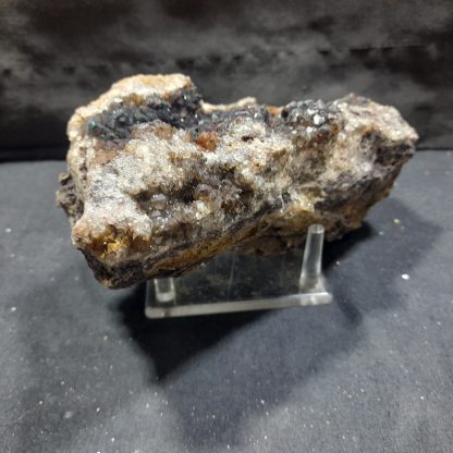 (LGM088) Specular Haematite/Malachite Quartz Mineral Specimen From Congo (Vance Hewitt) - Image 4