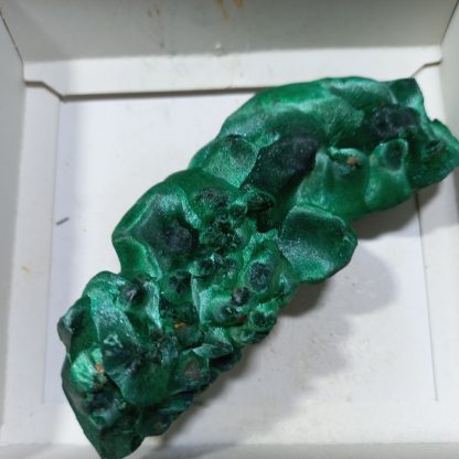 (WM04183) One Box Of 6 Silky Malachite Minerals Specimens From Congo  Rachel Linderman - Image 8