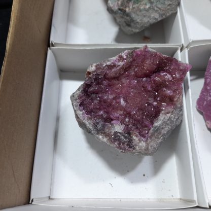 (WM04307) One Box Of 6 Colboltion Dolomite Mineral Specimens From Congo  Lene Thistrup - Image 4